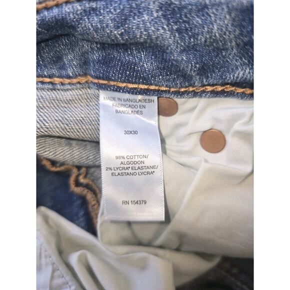 Aeropostale Mens Skinny Jeans Sz 30x30 Slim Thigh Narrow Leg Denim Stretch 6580 - Picture 10 of 11